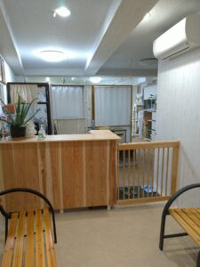 店舗内写真待合