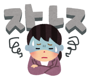 ストレスに悩む女性